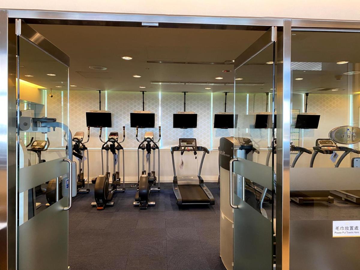 Evergreen Plaza Hotel - Tainan Bagian luar foto The gym at the lounge